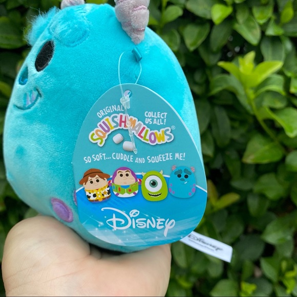 DISNEY~SULLEY (Monsters Inc) Squishmallow 5” NWT - Picture 3 of 5